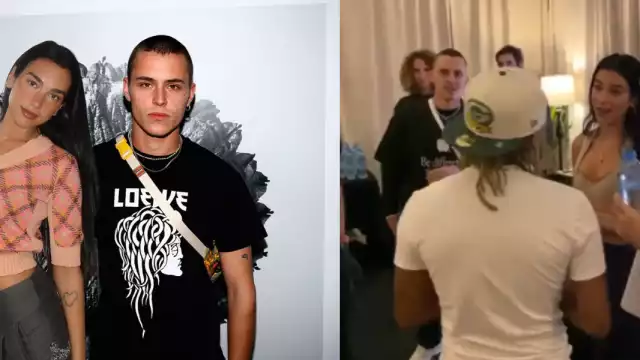 Aaron y Dua, juntos otra vez, pero en México. Foto: AaronPiper richboywest