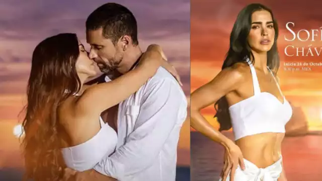 La pareja que está conquistando el horario estelas de las novelas con su papel en "Cabo". Foto. Especial.