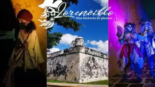 El espectáculo de Lorencillo, el pirata que más veces atacó campeche. Foto: Facebook/LorencilloUnaHistoriadePiratas