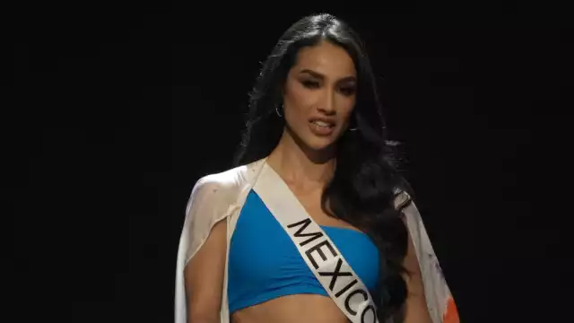 La mexicana lució su escultural figura en las preliminares del certamen de belleza. Foto: Especial