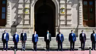 10 gobernadores integrantes de la Alianza Federalista (@Javier_Corral)