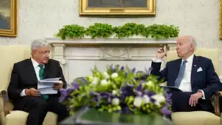 Los presidentes de Estados Unidos, Joe Biden, y de México, Andrés Manuel López Obrador, se reúnen este martes en la Casa Blanca