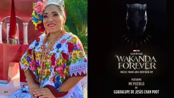 Guadalupe de Jesús Chan Poot participa en el soundtrack de Black Panther: Wakanda Forever Guadalupe de Jesús Chan Poot participa en el soundtrack de Black Panther: Wakanda Forever