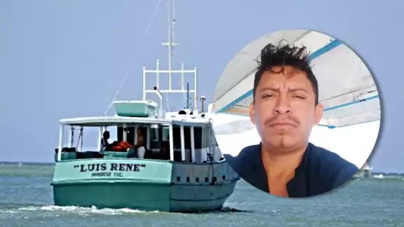 Luis Canto May de 31 años de edad viajaba en el Marlín IV el pasado 10 de septiembre, día en el que desapareció