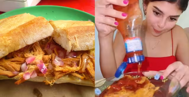 La torta de cochinita con mayonesa y el pib con catsup y limón son los inventos más virales en Yucatán
