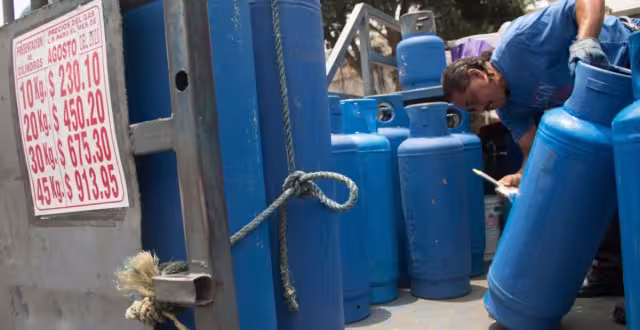 El gas licuado de petróleo presenta una leve disminución en sus precios