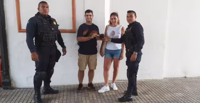 El celular fue encontrado en la carretera Mérida-Cancún