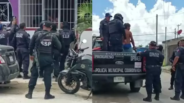 El hombre fue detenido y trasladado a la cárcel municipal