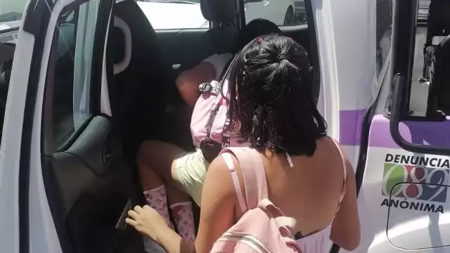 Las jóvenes fueron resguardadas para ser entregadas a sus padres