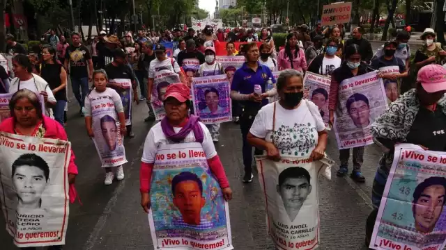 Este martes se realizará la marcha por los 9 años de la desaparición de los normalistas de Ayotzinapa