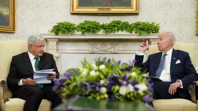 Los presidentes de Estados Unidos, Joe Biden, y de México, Andrés Manuel López Obrador, se reúnen este martes en la Casa Blanca