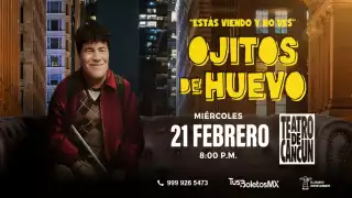 Ojitos de huevo se presentará en el teatro de Cancún