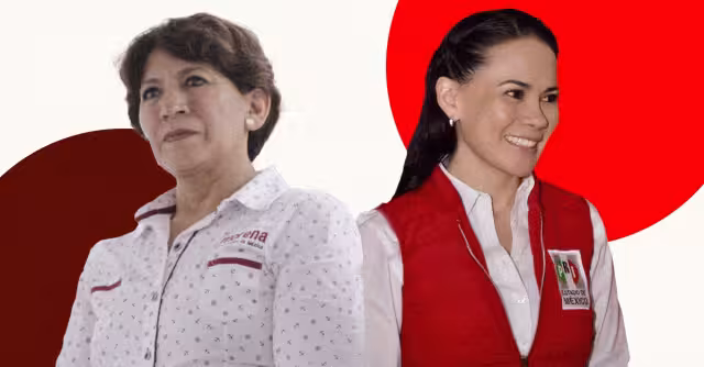 Delfina Gómez y Alejandra del Moral se declaran ganadoras a la Gobernatura del Edomex