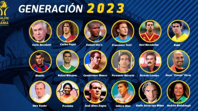 Los nuevos integrantes al Salón de la Fama del Futbol 2023