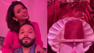 Ángela Aguilar festeja su cumpleaños con Christian Nodal en familia y un menú de nueve tiempos