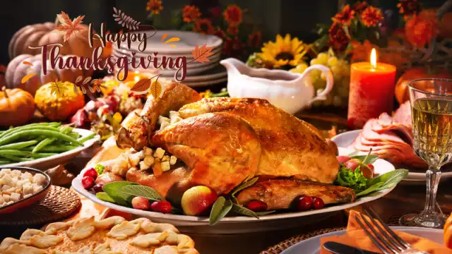 La cena de Acción de Gracias es una tradición