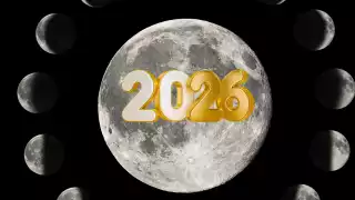 Calendario lunar 2026: Fechas de Luna Llena, Luna Nueva y fases lunares de todo el año