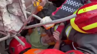 El menor permaneció 182 horas bajo los escombros