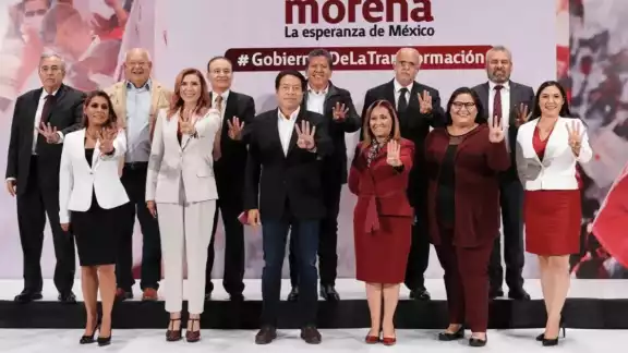 Gobernadores de la 4T respaldan el proceso interno de encuestas de Morena