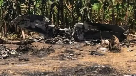 La aeronave cayó el pasado 17 de marzo en el sur del territorio costarricense con un cargamento de al menos 54 kilos de la droga La aeronave cayó el pasado 17 de marzo en el sur del territorio costarricense con un cargamento de al menos 54 kilos de la droga