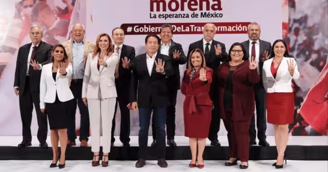Gobernadores de la 4T respaldan el proceso interno de encuestas de Morena