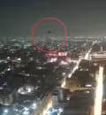 Desde la Torre Latinoamericana, la cámara grabó algo increíble