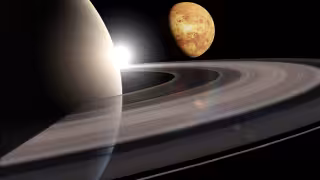 Venus y Saturno se verán juntos en el cielo: así podrás observar la conjunción planetaria