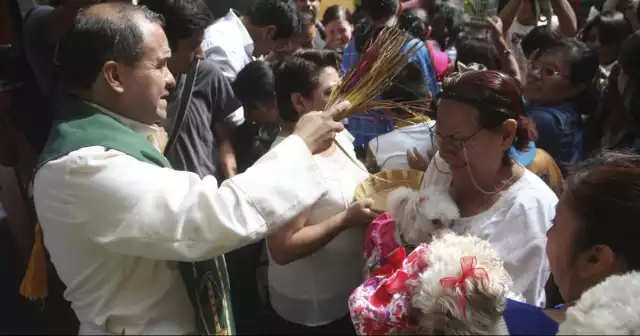 Varias iglesias cumplen con la tradición