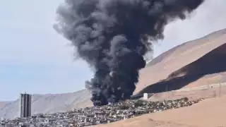 El incendio en Chile es de gran escala