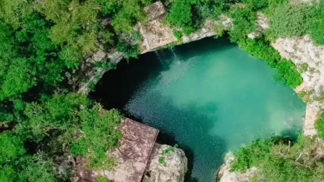 El cenote Pool Cocom es de los más visitados en Yucatán
