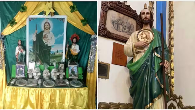 Cada 28 de octubre los fieles realizan una fiesta a San Judas Tadeo, considerado el santo de las causas imposibles