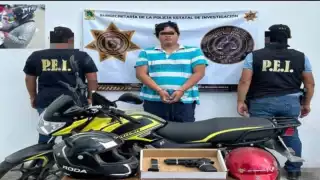 Cae presunto segundo implicado en el robo a un Oxxo y un minisúper en Mérida