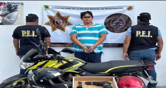 El joven quedó a disposición de la FGE Yucatán