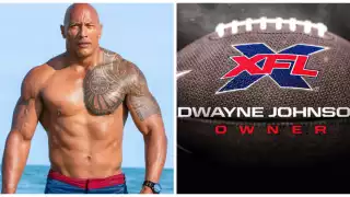 Dwayne Johnson y su ex esposa compraron la XFL por 15 millones de dólares (Especial)