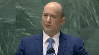 El programa nuclear de Irán ha infringido todas las líneas rojas, así lo declaró Naftali Bennett, primer ministro israelí, en la Asamblea General de la ONU