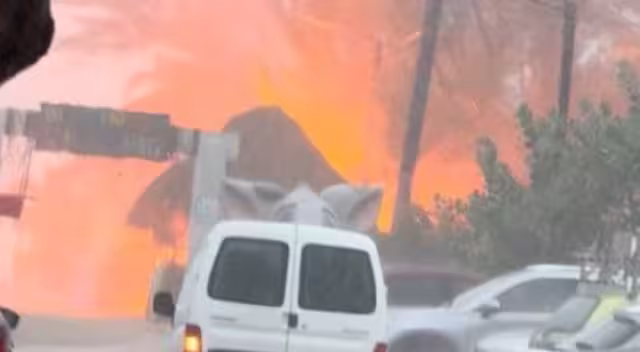 El cortocircuito solamente causó un gran susto en el sitio