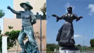 Viral: Esculturas de Campeche cobran vida y bailan gracias a la IA 