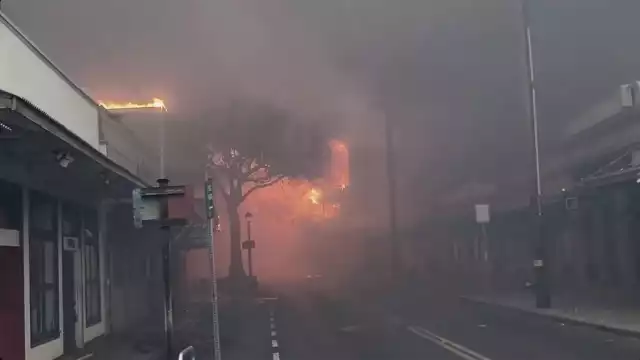 Los incendios han atacado a Hawai y parece un apocalipsis