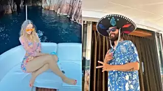 En un video que circula en rede sociales, Jared Leto pronuncia algunas palabras en español que Belinda le enseñó