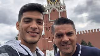 Raúl y su padre