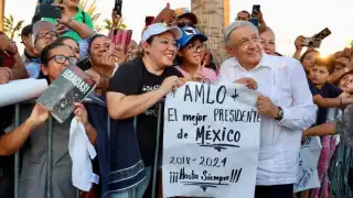 Andrés Manuel López Obrador en Guaymas, Sonora