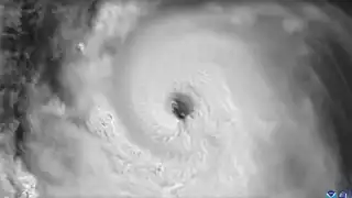 Mara Lezama comparte video del huracán Beryl visto desde el espacio