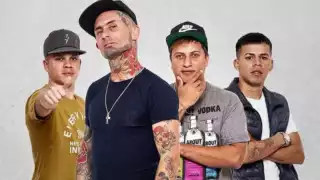 Emanuel Noir es vocalista de la banda 'Ke Personajes' y colaboró con Grupo Frontera