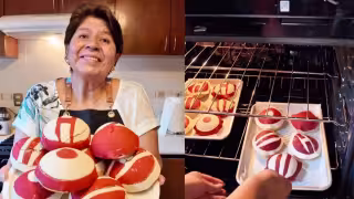 Abuelita mexicana enamora a las ARMY con ricas conchas con forma de “ARIRANG”