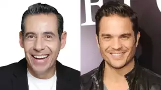 Yordi Rosado y Kuno Becker