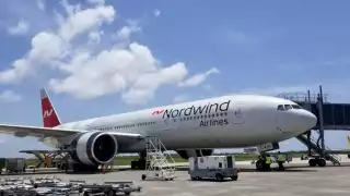 La aerolínea rusa Nordwind no ha anunciado oficialmente la suspensión de sus vuelos al Aeropuerto Internacional de Cancún