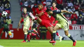 América y Toluca inician la Jornada 3 en el Estadio Azteca. Foto: Twitter