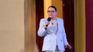 Rosa Icela Rodríguez Velázquez, secretaria de Seguridad y Protección Ciudadana