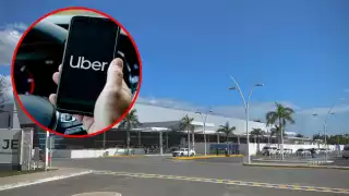 A pocos metros de la terminal se ubica un sitio en donde es legal solicitar servicios de plataforma