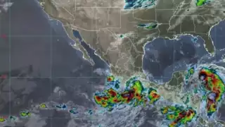 El Servicio Meteorológico Nacional (SMN) advierte de lluvias y ráfagas de viento por la Tormenta Tropical John y el Ciclón 9